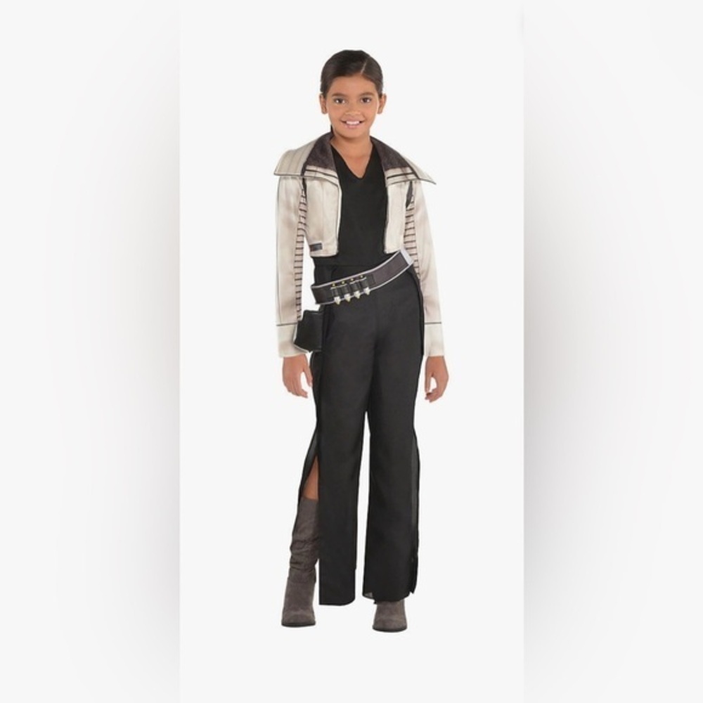 NWT Star Wars QI’RA Costume Kids Beige and Brown Costume size large